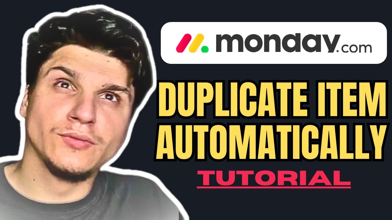 How To Duplicate Item Automatically On Monday.Com - YouTube
