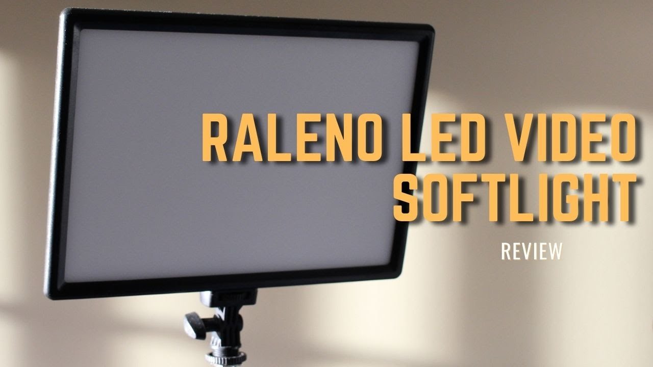 50 Raleno LED Soft Light Review It's GOOD! YouTube