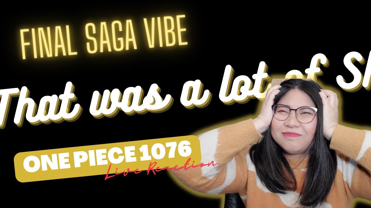 One Piece Manga Chapter 1076 Live Reaction