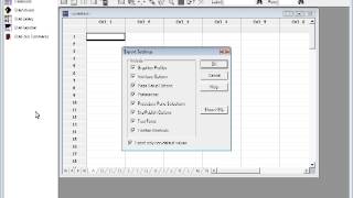 Statgraphics Saving System Settings