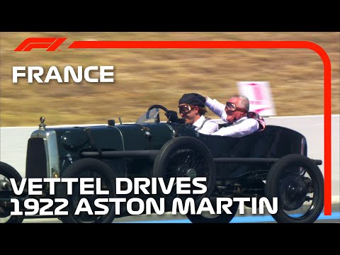 Sebastian Vettel Drives 1922 Aston Martin | 2022 French Grand Prix