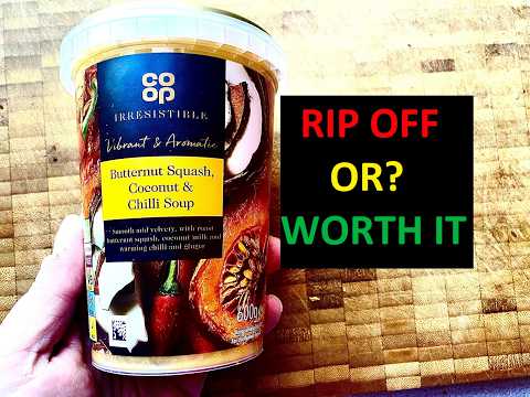 Co Op Butternut Squash Soup
