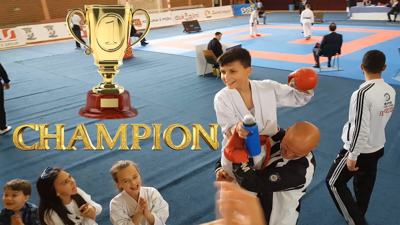 Hamza u bë kampion i Kosoves ne karate !!!! VLOG