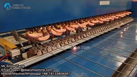 Popular mechnical type 3-6mm mesh welding machine for construction