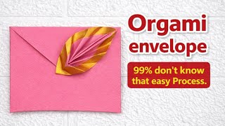 Origami Envelope Tutorial 📩 | Easy Paper Envelope DIY (99% Don’t Know This Trick!)