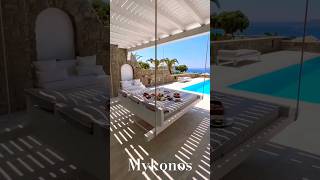 mykonos beautiful breakfast  beach views wow romantic love greece travel vlog travelvlog
