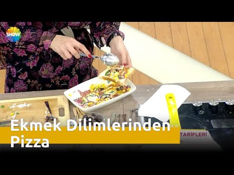 Ekmek Dilimlerinden Pizza Tarifi | Kendine İyi Bak Ekmek Dilimlerinden Pizza Tarifi | Kendine İyi Bak