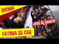 BROMA FATIMA SE CAE / QUEDA ATORADA / LOS DESTRAMPADOS