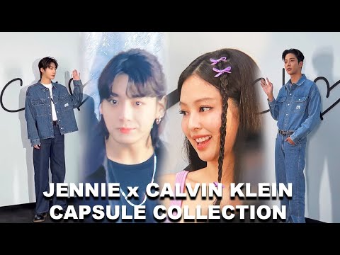 JENNIE, JUNGKOOK, ROWOON, KAZUHA & OTHERS ATTEND OPENING JENNIE X CALVIN KLEIN CAPSULE COLLECTION