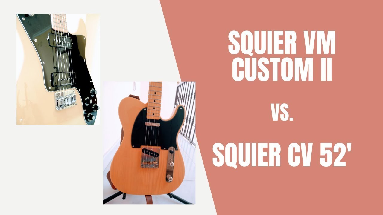 Squier Telecaster Custom II P-90 - 11 years later - YouTube