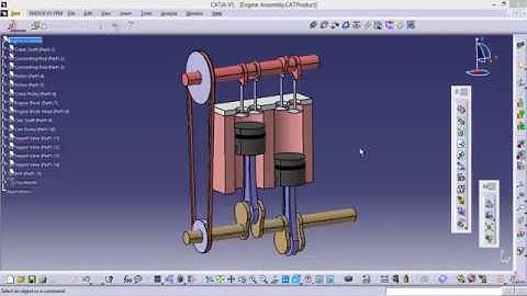 Engine Simulation in CATIA V5