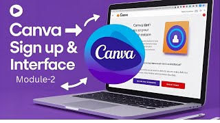 Canva Tutorial in Telugu: Sign Up చేయడం &amp; Interface పరిచయం – Module 2|sstech@telugu #canvabasics