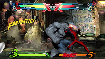 MARVEL VS CAPCOM 3: DEADPOOL VS WOLVERINE