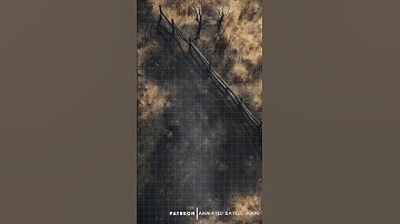 D&D | Cinderpath Part 1 Grid | Animated Battle Maps