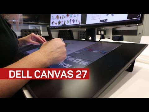 Dell Canvas is a massive 27-inch work surface for artists