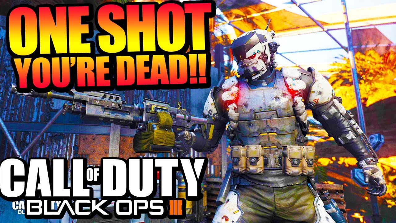 Black Ops 3: ONE BULLET AND YOU ARE DEAD! - ALL NEW Realistic Mode ...