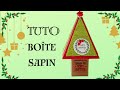 Tuto bote sapin creative scrapbook scrapbooking