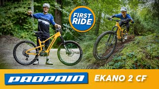 PROPAIN Ekano CF 23 | eBike Test | First Ride | Fahreindruck | Downhill | Technik Design & News