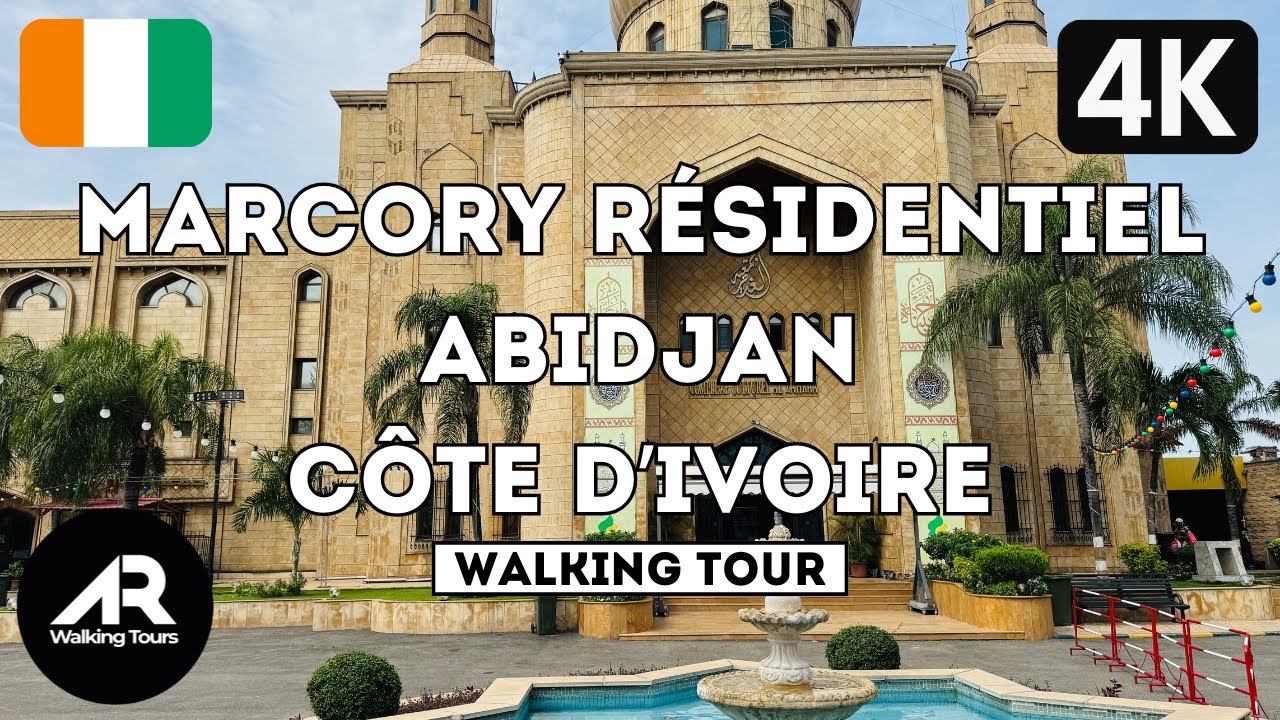 Walking Tour [4K] in Marcory Résidentiel, Abidjan, Côte d’Ivoire 🇨🇮