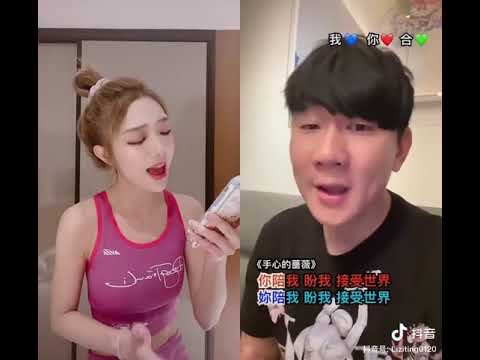 【抖音】Mimi Lee李紫婷&JJ林俊杰梦幻联动清唱《手心的蔷薇》合拍/变声 健身后的任务