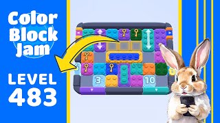 Color Block Jam Level 483 Solution Walkthrough