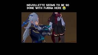 Neuvillette being so done with furina here 😭 #genshinimpact #animeedit #neuvillette #genshinimapact