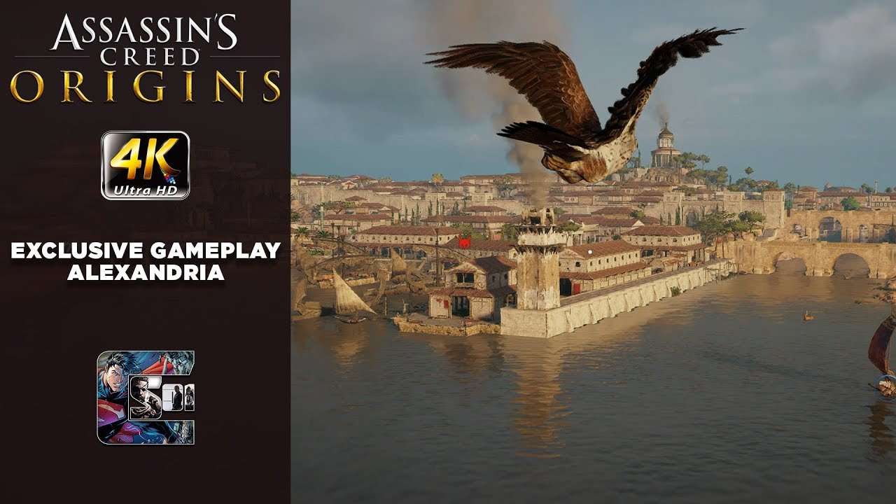 ALEXANDRIA - Assassin's Creed: Origins - Exclusive New Gameplay ...