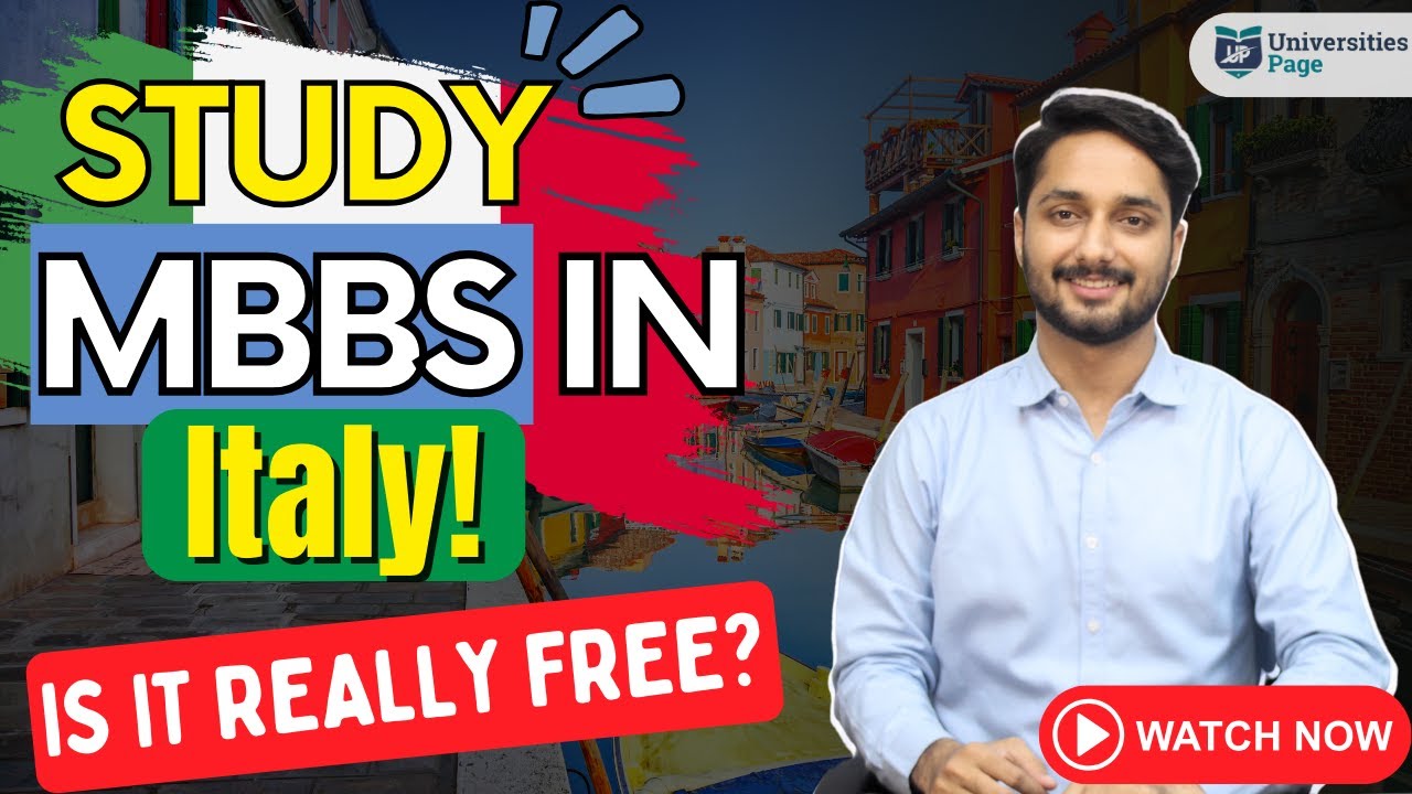 Tuition Fee Less Than Pakistan? | Study MBBS In Italy | Apply With Low Marks And Get Scholarships!