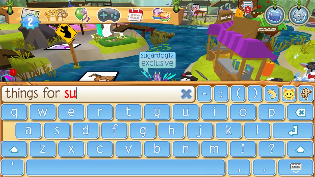 Our first Animal Jam video