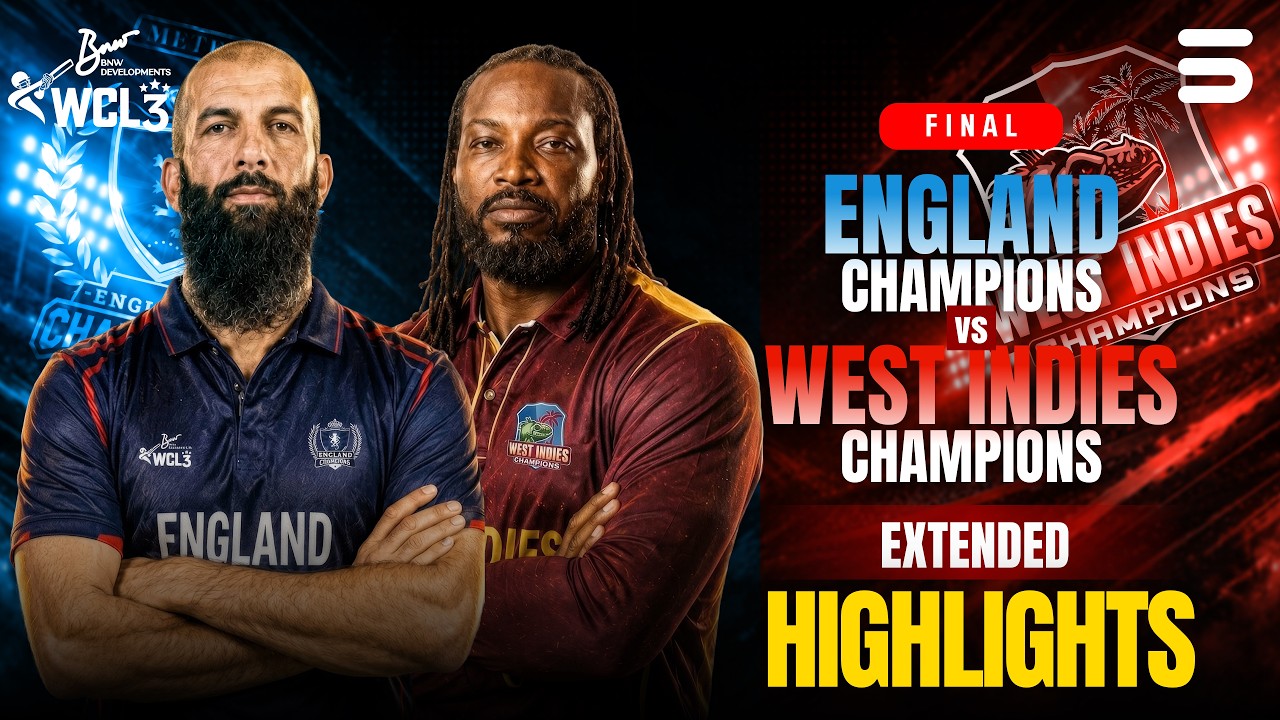 Full Match Highlights | England Champions vs West Indies Champions | WCL 2026 | Final | M9O1T