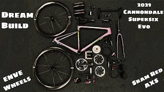 Dream Road Bike Build & Ride | Cannondale SuperSix Evo | Sram Red AXS | Enve Composites
