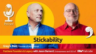 Greg S. Reid with Jason Barnard on Fastlane Founders And Legacy. Stickability