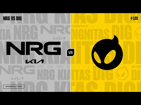 NRG v DIG - Week 1 Day 2 | LCS Spring Split | NRG v Dignitas (2024)