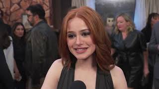 The Strangers Chapter 1 Los Angeles Premiere - itw Madelaine Petsch (Official video)