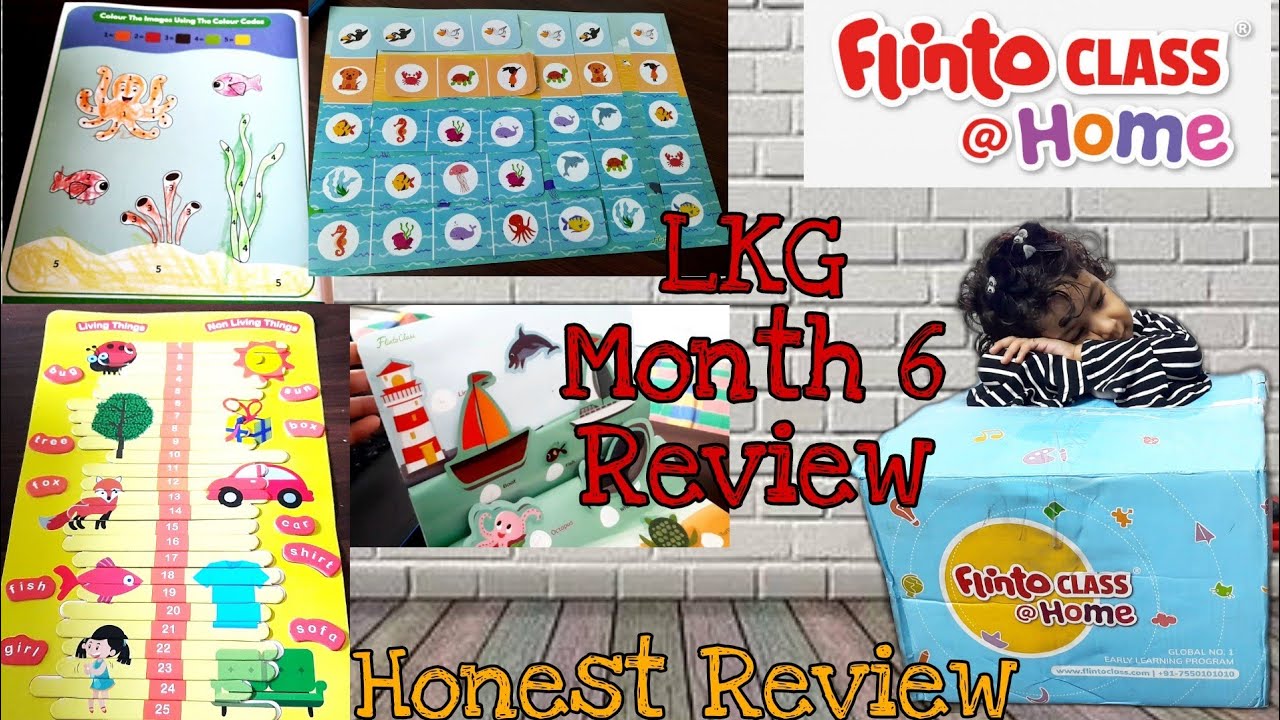 Flinto class honest review | 6 month experience | Term-2 LKG | 3-4 years old activities at home