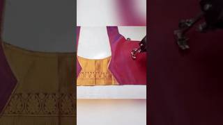 Blouse neck design cutting and stitching#simple pattern blouse #shorts