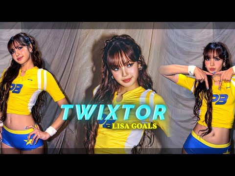 LISA "GOALS" 4K TWIXTOR CLIPS || LISA TWIXTOR