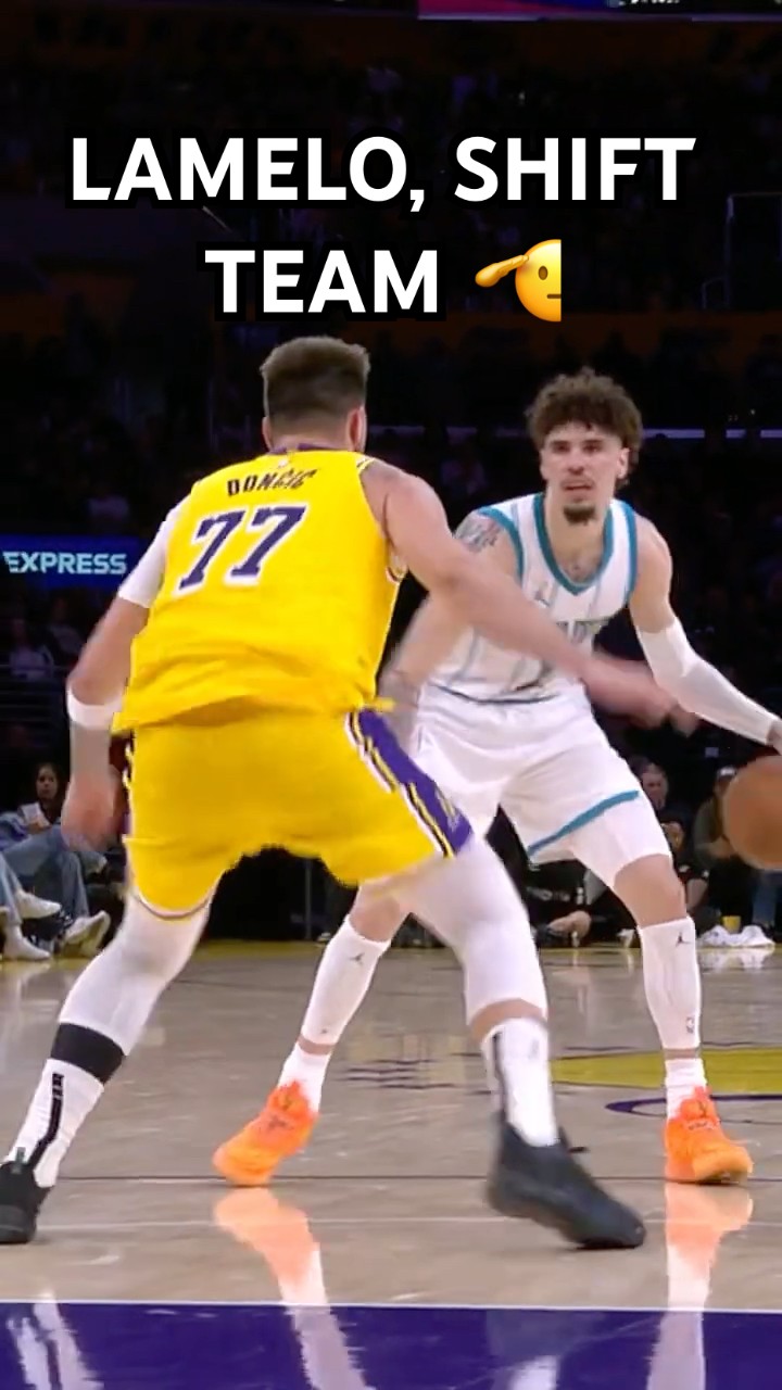 LaMelo Ball cross then the dime