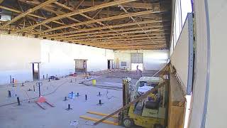 State 48 Time Lapse (Grading, Steel Columns and HVAC)