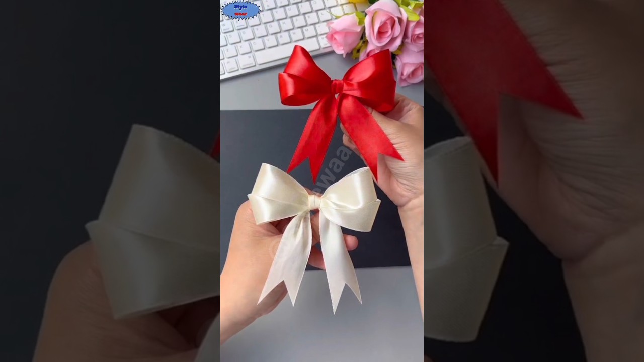 Easy Ribbon Bow#shorts#short#stylewaar