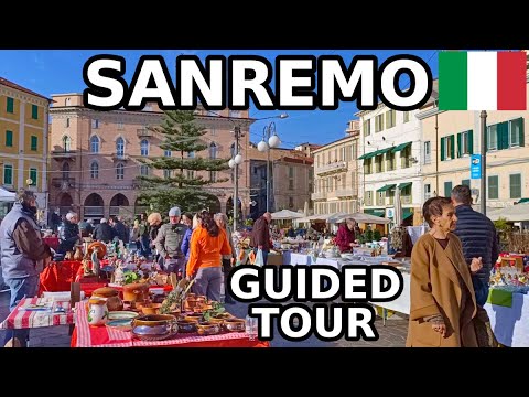 Guided Walking Tour of Sanremo | Italy 2022