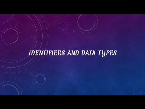 Java Identifiers and Data types in tamil