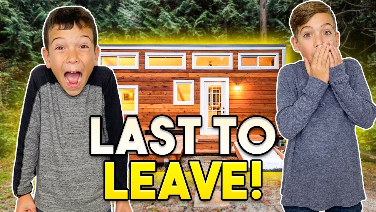 24 Hours in the TINY HOME! - YouTube