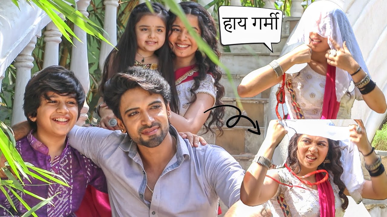 Prem Leela | Saachi Tiwari & Aakash Ahuja Child Artist The Fun & Cutest Moments | BTS | Hii Garm