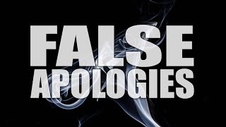 Beware of False Apologies - Mental Health Moment
