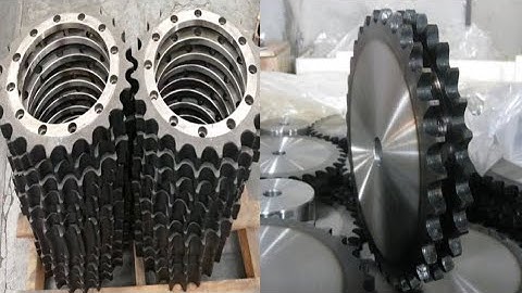 Manufacturing Process of Motorcycle Chain Sprocket| manufacturing | Skills | autoparts | howitsmade