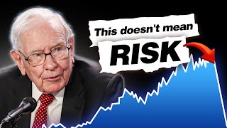 Warren Buffett: Price Drops Don't Mean More Risk Profile