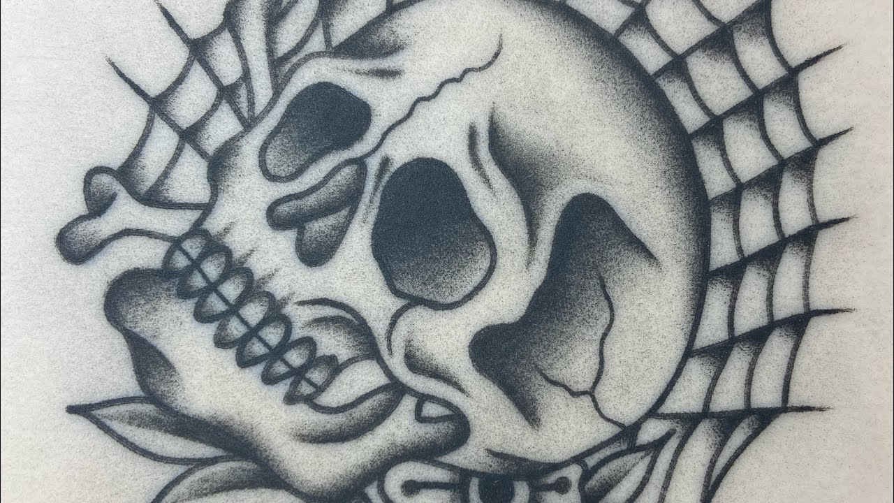Shading a Trad Skull: Tattooing101 Inner Circle
