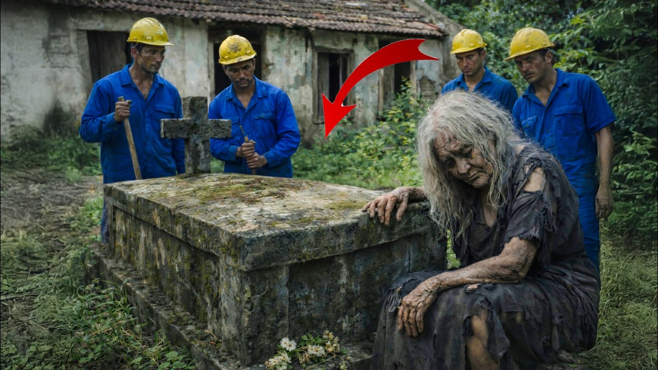 Time Lapse: Cleaning an Abandoned House – Workers Freeze When a Ghostly Woman Appears on the Tomb! 👻
