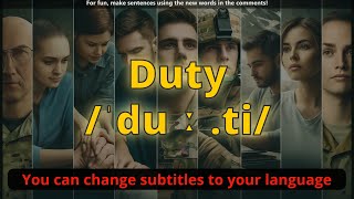 Duty meaning with 5 examples
